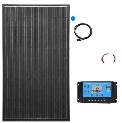 Zdjęcie produktu dla Panel słoneczny, wysoka wydajność, trwała konstrukcja, zestaw solarny 12 V 200 W