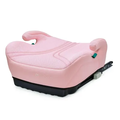 Produktbild von Kinderkraft I‑BOOST 2 PRO i‑Size Kindersitz 125‑150 cm, Autositz mit ISOFIX, Atmungsaktiv, Leicht & Sicher, Rosa
