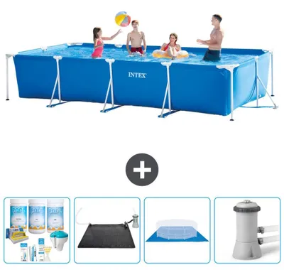 Produktbild von Rechteckiger Frame Pool - 450x220x84 cm - 5-teilig S20846