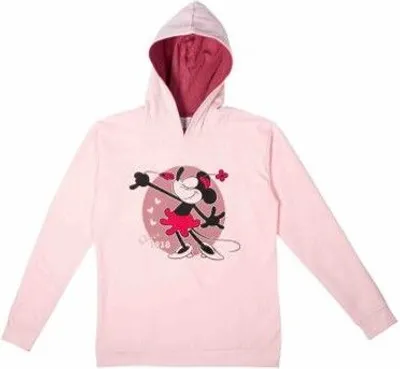 Produktbild von Minnie Mouse Damen Hoodie 100% Baumwolle Pullover S