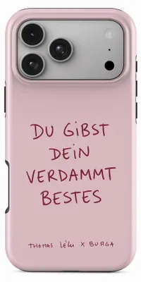 Produktbild von Burga Tough Back Cover MagSafe Apple iPhone 17 Pro - Your Best