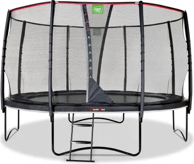 Produktbild von EXIT PeakPro Trampolin ø427cm, auf Beinen, Rund, für Kinder, Schwarz