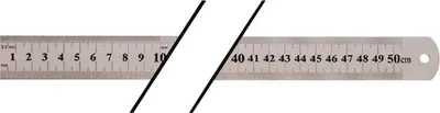 Image de Mât en acier, longueur 500 mm, acier inoxydable, pas B = 1/2 mm