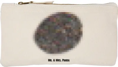 Produktbild von Mr. & Mrs. Panda Federmappe Fuchs Lord Größe S Klein - Weiß - Geschenk, Täschchen, Stoffbeutel, Schick, Spruch Lustig, Neugierig, Make-Up Tasche, Etui, Schulmäppchen