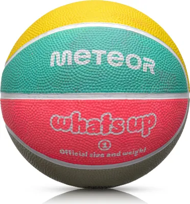 Produktbild von Meteor Basketball What's up Größe 1 Jugend 2-5 Jahre alt pastell
