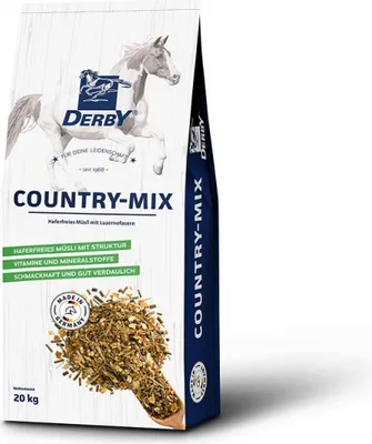 Produktbild von derby Pferdefutter Country-Mix - 20 Kilogramm