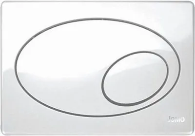 Produktbild von Jomo Classic-Betätigungsplatte zu SLK weiß 102-000000031