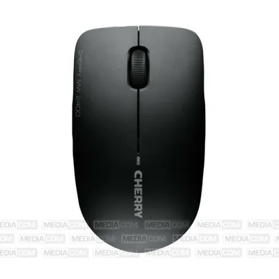 Produktbild von CHERRY MW 2400 Kabellose Maus, Schwarz, USB, Beidhändig, Optisch, RF Wireless, 1200 DPI, Schwarz