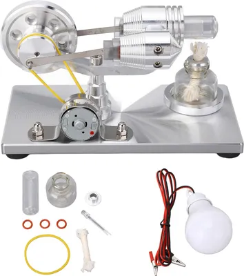Obrázek produktu pro Stirlingův motorový generátor pro děti, vědecké projekty, technologie, experimentální hračky