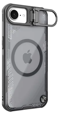 Image de Nillkin Iceblade Prop Étui magnétique avec support pour iPhone 16e - Noir