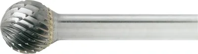Produktbild von Lukas Kugelfräser - Frässtift Form D Kugel Kopf ø 6mm Länge 5mm Zahnung 7