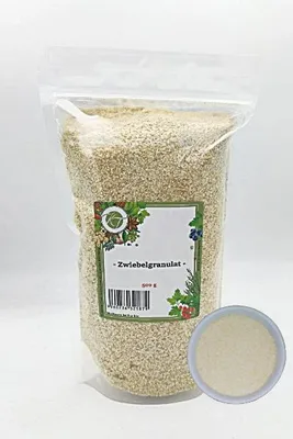 Produktbild von KT 500 g Zwiebelgranulat fein Zwiebeln getrocknet & granuliert - 1A Qualität