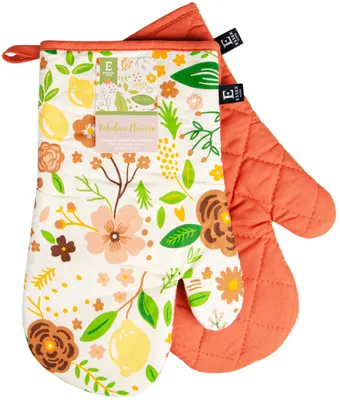 Obrázok produktu pre Kuchynské rukavice Fabolous Flowers, 2 ks, ochrana rúk