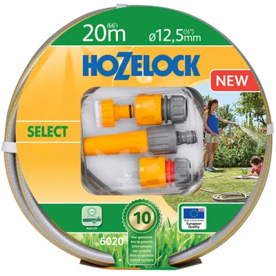 Produktbild von Hozelock Bewässerungsschlauch Select 20 m mit Starter-Set