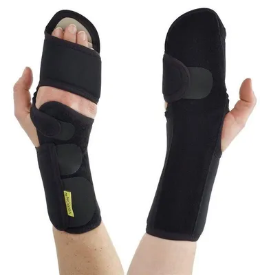 Produktbild von Basko Vission Multi Finger Orthese - S - Rechts - Schwarz