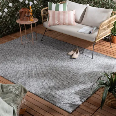 Zdjęcie produktu dla Volero - Dywan - Summer Tile Szary - 80x150 cm