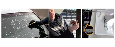 Produktbild von Sakura Solid Marker, Grün, Grün, Gelb, -40 - 100 °C, Beton, Glas, Eisen, Leder, Papier, Gummi, 132 mm, 1 Stück(e)