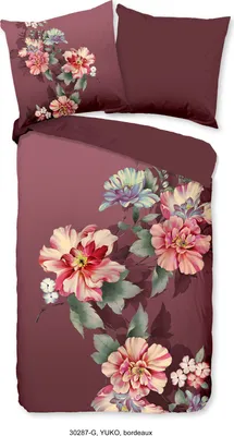 Produktbild von Good Morning Bettwäsche Blumen - 135x200 cm - 100% Baumwolle