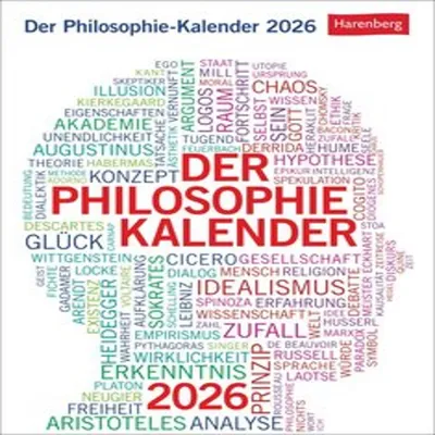 Produktbild von Hattstein, M: Philosophie-Kalender Tagesabreißkalender 2026