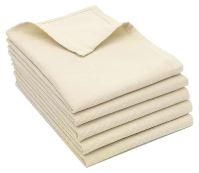 Produktbild von 5er Set Geschirrtücher, 100% Baumwolle, 50x70 cm, beige, Gastronomiequalität