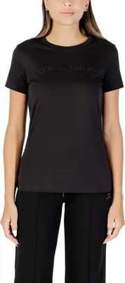 Image de T-shirt Armani Exchange pour femme, noir 488511 : Taille - S Taille : S