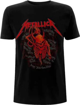 Immagine prodotto di Maglietta Metallica Skull Screaming Red 72 Seasons Black L