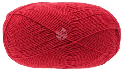 Produktbild von Lana Grossa - Meilenweit 100g Merino Extrafine uni 2408 rot