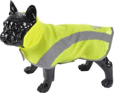 Produktbild von Regenmantel für Hunde, reflektierend, 35 cm, gelb