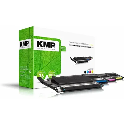 Produktbild von KMP 3528,0005, 1500 Seiten, 3000 Seiten, Schwarz, Cyan, Magenta, Gelb, 4 Stück(e)