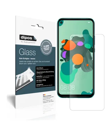 Produktbild von 2x Schutzfolie für Huawei nova 5i Pro matt - Anti-Shock 9H Folie dipos Glass Kunststoffglas