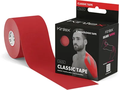 Produktbild von Kintex Kinesiologie Tape Classic 5 cm x 5 m Rot