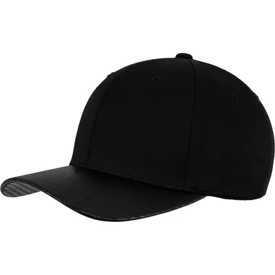 Produktbild von FLEXFIT 6277CA | Carbon Flexfit Cap / Kappe / Mütze - Farbe: Black/Carbon - Größe: S/M