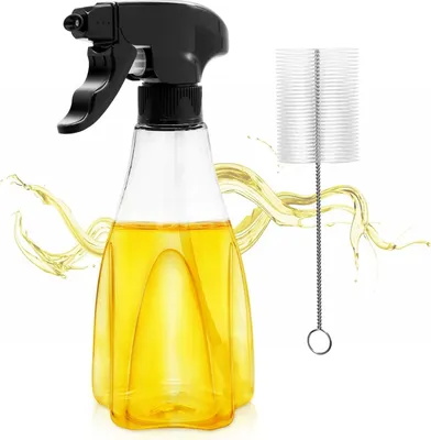 Produktbild von Ölsprüher Öl Sprühflasche 240ml Oil Sprayer, Ölsprüher für Speiseöl für Salate, Kochen, Backen, Pasta, BBQ