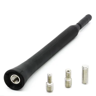 Zdjęcie produktu dla Premium 16cm krótka antena prętowa czarna radio triplex M5 M6 wiele pojazdów