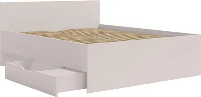 Produktbild von BETTSO Modernes Kaschmirbett MAXIVO mit Bettzeugbehälter und Holzrahmen für das Schlafzimmer