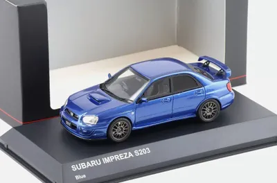 Produktbild von SUBARU Impreza S203 Metallic Blue, KYO43115BL, Maßstab1/43, KYOSHO