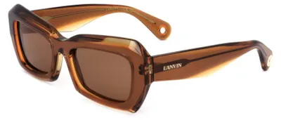 Immagine prodotto di Lanvin LNV662S Trasparente ambra 54/19/140 Occhiali da sole da donna