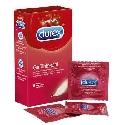 Produktbild von Durex Gefühlsecht Kondome 8 Stück