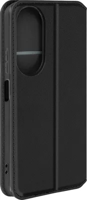 Image de Avizar, Classic Edition Kunstlederetui Honor 90 Smart, Schwarz