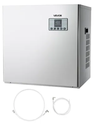 Produktbild von VEVOR kommerzielle Eismaschine – Kopf, 181 kg/Tag Edelstahl-Eismaschine mit intelligentem Bedienfeld, Selbstreinigung, einstellbarer Dicke, ideal für Restaurant, Bar, Café, Hotel – Nur Kopf