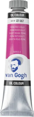 Produktbild von Van Gogh Ölfarbe Tube 20 ml Permanentrotviolett 567