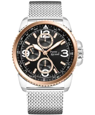 Imagen del producto de Pierre Ricaud. Set de relojes multifunción para hombre