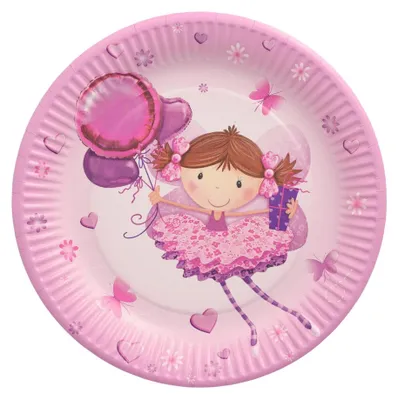 Obrázok produktu pre Nápisy Little Dancer kartón Ø23cm 10ks