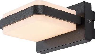 Image de Rabalux Black Luminaire LED Gendt 12W IP44 77061