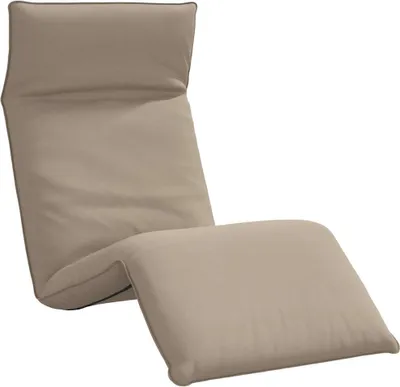 Produktbild von Sonnenliege Klappbar Taupe 175x54x8,5 cm Oxford-Gewebe