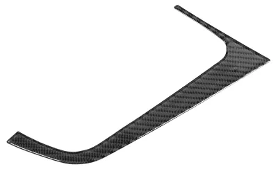 Image de Cache de navigation GPS en fibre de carbone pour la console centrale, compatible avec la Mazda MX-5 ND / Roadster ND 2016-2020 (conduite à gauche)