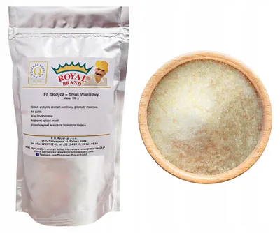 Image de FIT VANILLE SWEETS Bon édulcorant naturel cétogène 100 g Royal Brand