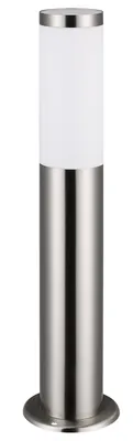 Produktbild von MONZANA® Außenlampe Edelstahl 50cm E27 Fassung IP44 Wetterfest Stehend Wegeleuchte Gartenleuchte Beleuchtung für Außen Leuchte Garten Outdoor Silber