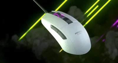 Produktbild von Roccat Burst Core weiß RGB Gaming Maus