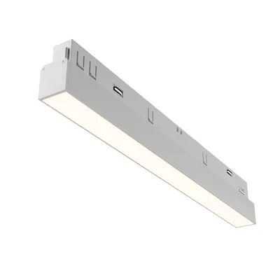 Produktbild von Maytoni  Langfeldleuchte für Magnetschienensystem Exility Basis LED incl. Weiß aus Aluminum   Dimmbar 12W für Küche, Schlafzimmer, Wohnzimmer, Esszimmer, Lobby